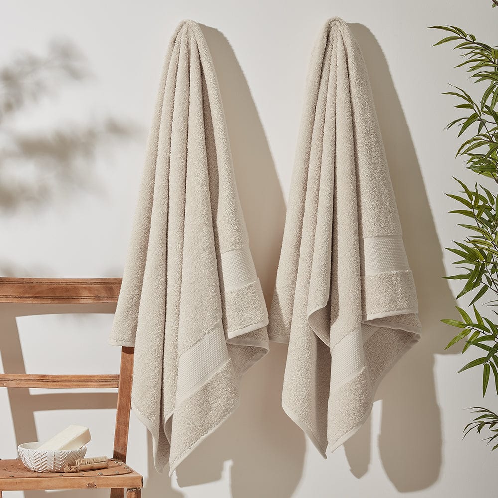 Stylish waffle laundry bag, perfect for towel storage and organization