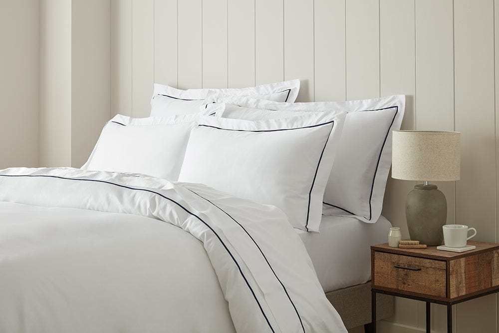 Enjoy the versatility of our flat sheet, perfect for use as a blanket substitute on warmer nights