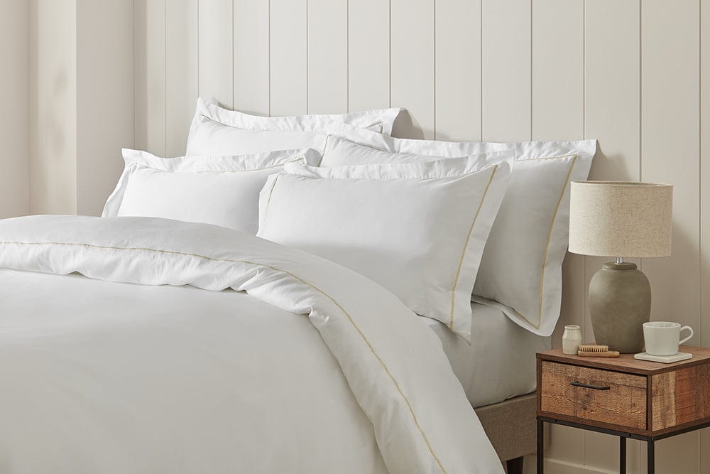 Chic cotton duvet cover, adds style to your bed