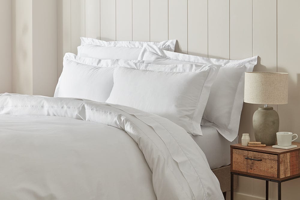 Experience breathable comfort with our organic cotton flat sheet