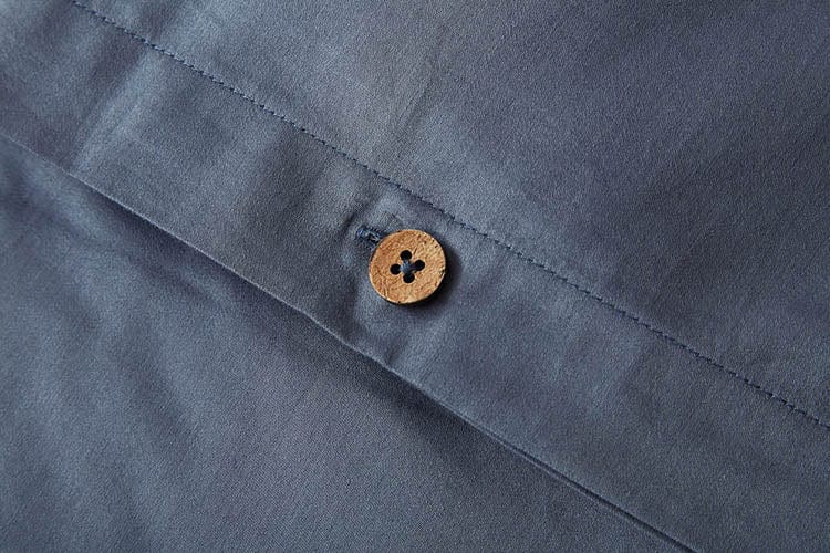 Pure serenity embodied in our organic cotton bedding ensemble, promoting restful sleep and well-being.