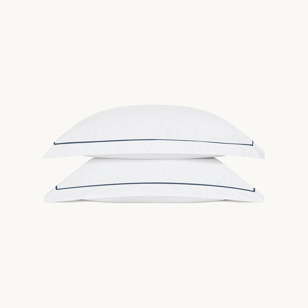 Premium organic cotton pillowcases in elegant colours