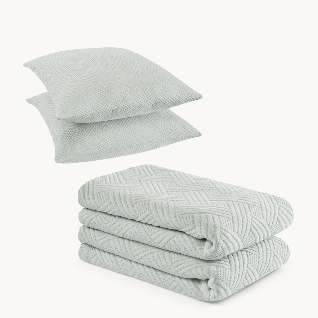 The Leia Bedspread &amp; Cushion Cover Bundle