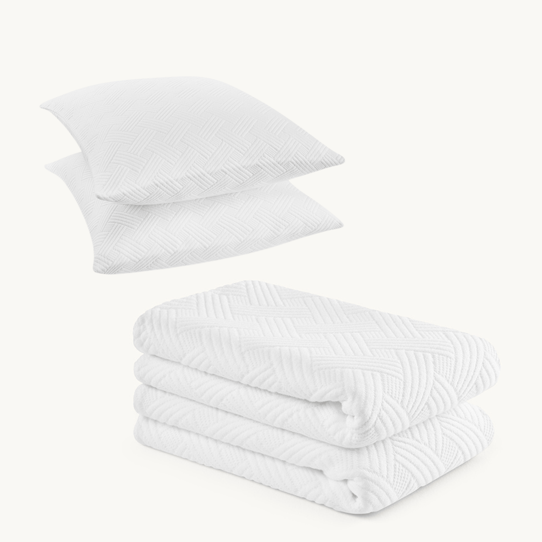 The Leia Bedspread &amp; Cushion Cover Bundle