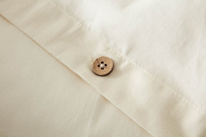 Delight in the organic cotton goodness of our sustainable bedding collection, providing eco-conscious comfort.