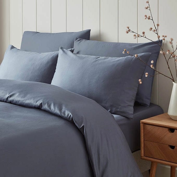 Pair of luxurious organic cotton pillowcases for ultimate comfort