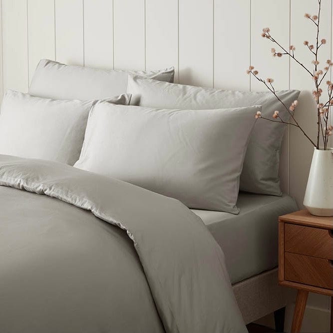 Pure comfort in organic cotton pillowcase pair