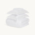 Image of the complete set of our premium organic cotton bedding