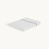Conveniently wash and iron our organic cotton flat sheet for long-lasting freshness