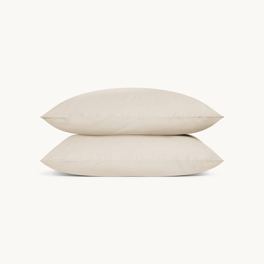 Classic white pillowcases from The Aura Collection for timeless style