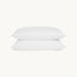Perfect duo of down surround pillows in a two-pillow set, ensuring restful nights of sleep.